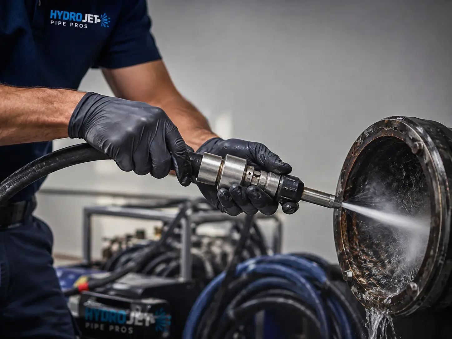 Hydro Jet Pipe Descaling in Baltimore, OH